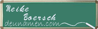 Meike Boersch Visitenkarte